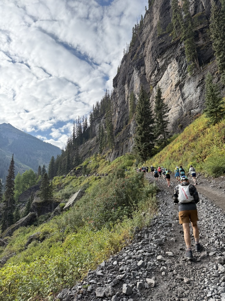First beautiful climb